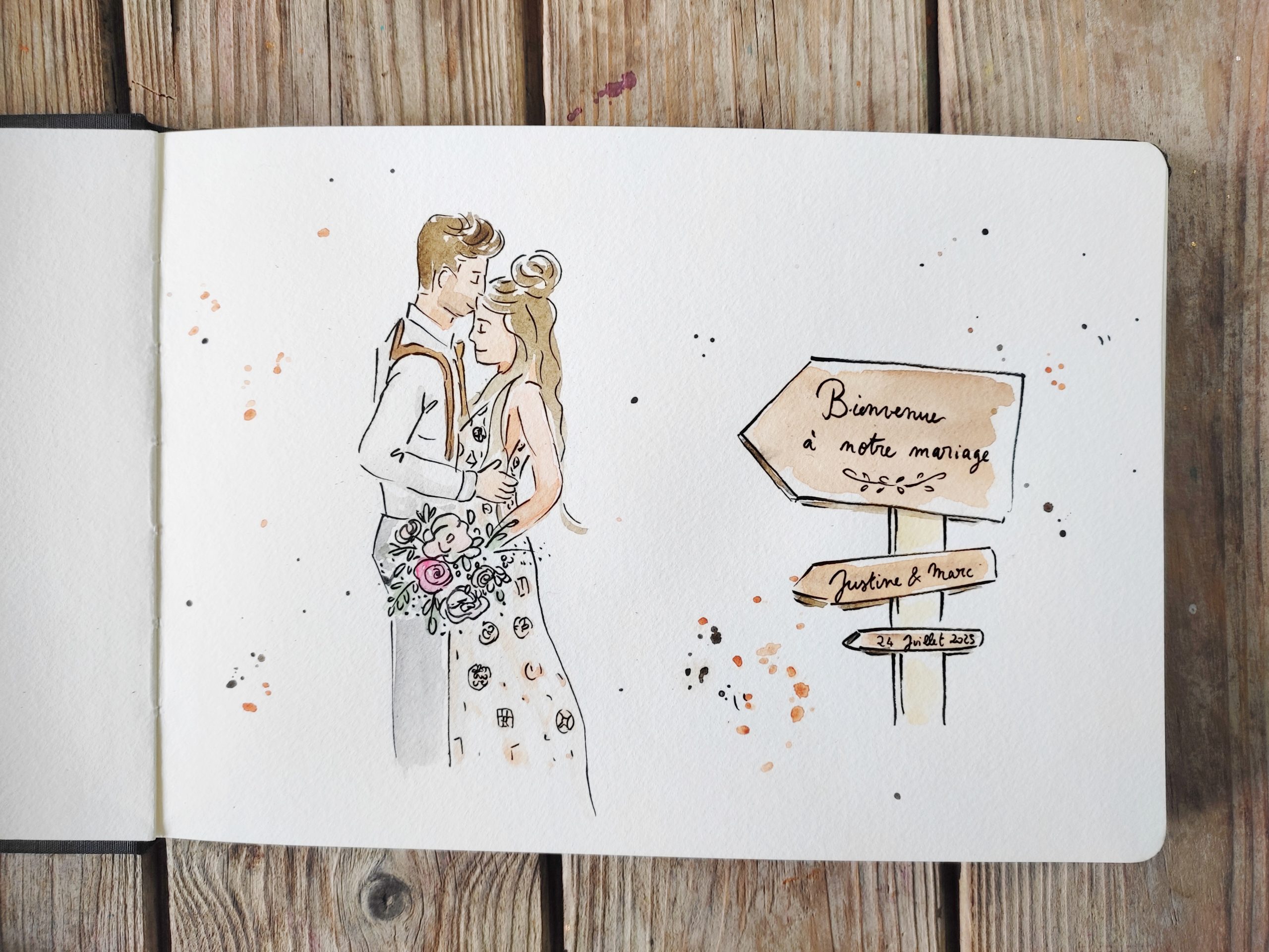 Croire En Couleurs, illustration aquarelle, portrait aquarelle d'après photo, croquis évènementiel, live painting, peinture en direct, animation mariage, cadeau invités, aquarelle moderne Prestation Portrait Instantané , idée originale animation mariage, animation peinture mariage, animation peinture mariage, idée mariage animation, animation peinture en direct, live painting mariage France, peintre de mariage, artiste portraitiste, portrait aquarelle cadeaux invités, croquis évènementiel Portraits personnalisés, portrait aquarelle moderne, portrait aquarelle d'après photo, cadeau original, cadeau personnalisé, portrait de mariage, portrait avec Jésus, portrait perte d'un enfant, portrait perte d'un être cher